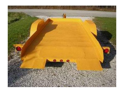 Butler Tilt Trailer  4 Bobcat Skidsteer