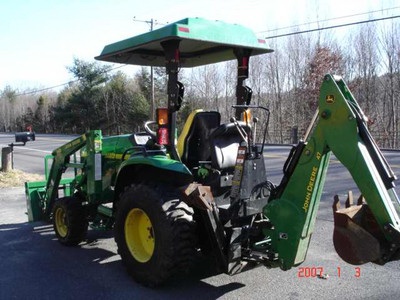 04 John Deere Loader/Backhoe, Mint Cond