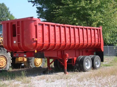 1973 Fruehauf Steel Dump Trailer