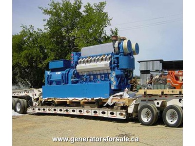 New/Unused 2.8 MW Wartsila Gas Gen/Set