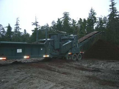 2001 T-REX2860 HORIZONTAL MOBILE GRINDER