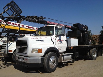 1995 Ford S-9000 100 Crane Boom Truck