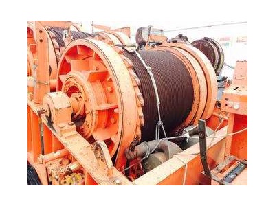 Timberland Winch Detroit Diesel Hydraulic Winch Triple Drum