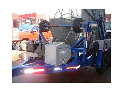 2014 Larson SH 10000 Cable Reel Self-Loading Trailer