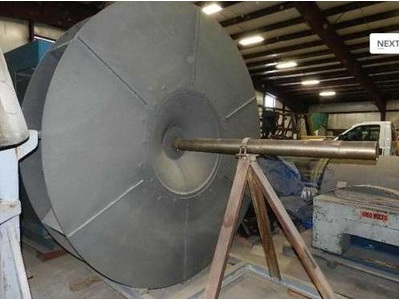 Heavy duty blower fan blade