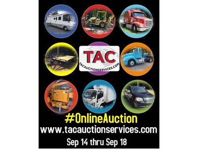 Heavy equipment ONLINE AUCTION