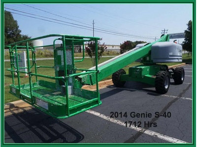 2014 GENIE S-40 4WD Diesel Straight Boom
