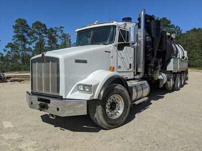 2015 Kenworth T880 T/A VACTOR HXX PD HYD