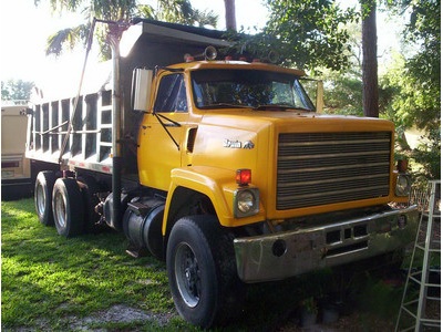 1973 GMC Bruin Dump Truck.