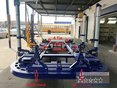 20 FEET 4 TOWERS AUTO BODY FRAME MACHINE