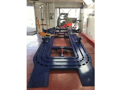 18 FEET 3 TOWER + PUSHER AUTO BODY FRAME