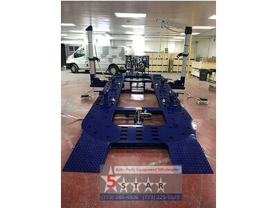 22 FEET 2 TOWERS AUTO BODY FRAME MACHINE