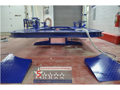 16 FEET 2 TOWERS AUTO BODY FRAME MACHINE