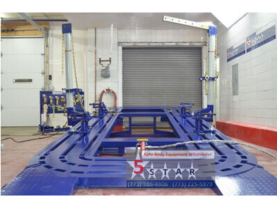 22 FEET LONG AUTO BODY FRAME MACHINE INC