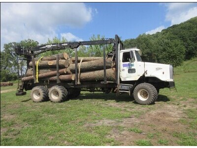 1993 Autocar Logging Truck 