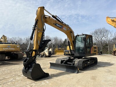 New Sany 135 Hydraulic Thumb $129K