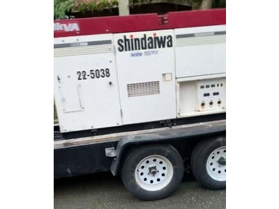 62 KW Shindaiwa Diesel Generator Mobile