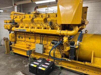 1000 KW Cat D399 TA Diesel Genset