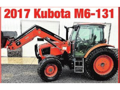 2017 Kubota M6-131 Tractor 