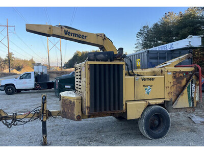 2008 Vermeer BC1800XL Towable Wood Chipp