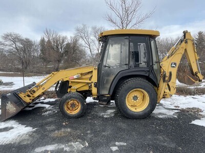 2008 John Deere 110 TBL Backhoe Loader F