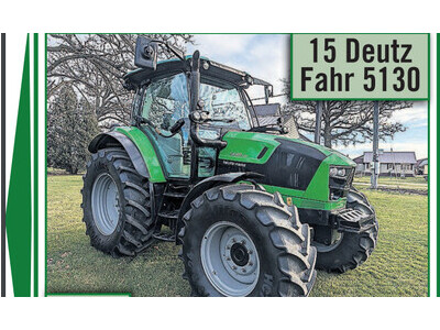 2015 Duetz Fahr 5130 TTV Tractor For Sal