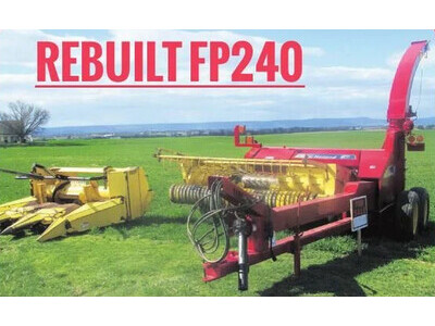 New Holland FP240 Forage Harvester
