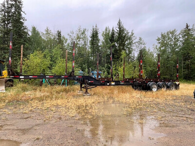 2008 Peerless Page Hayrack Trailer 