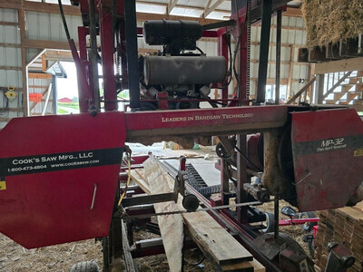 Cooks Saw MFG. MP-32 Thin Kerf Sawmill