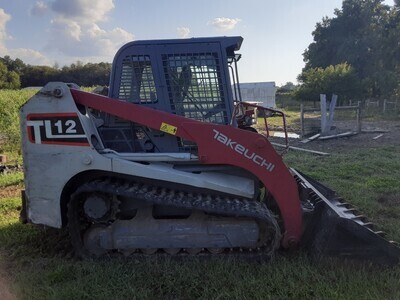 2014 Takeuchi TL12 Skid Steer Loader 