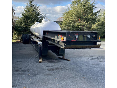 50 ft Lowboy Tri-Axl Trailer, 54 in wide