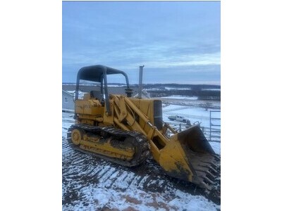 John Deere 455E Crawler Loader