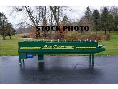 For Sale: Accu-Form Rollformer Corner 