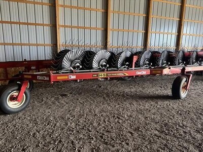 2024 H&S 6120 Flex Frame Rake 