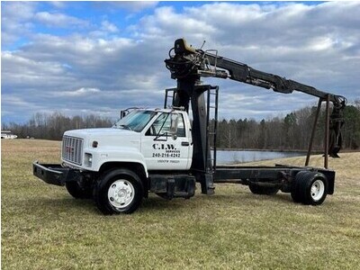 1993 GMC Top Kick Log Truck 