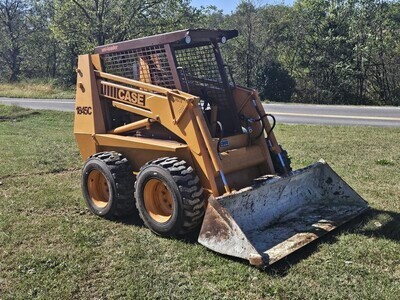 1988 Case 1845C Skid Steer Loader