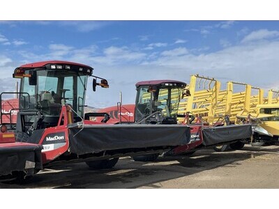 2012 MacDon M205 Swather Package