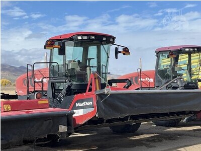 12 MacDon M205 Self-Propelled Windrower