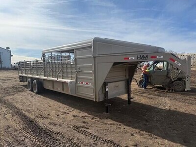 Hidden Valley Mfg. Half-Top Trailer