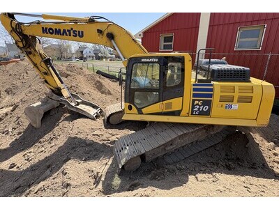 210 Komatsu Excavator
