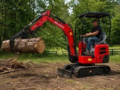 Mini Excavator Log / Brush Grab - $274