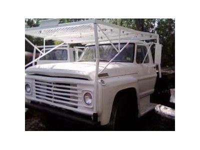  (2) F-600 Flat Bed Trk. 1 dump, 1stake