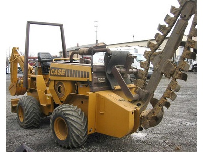Case 360 Trencher w/ Blade & Backhoe 