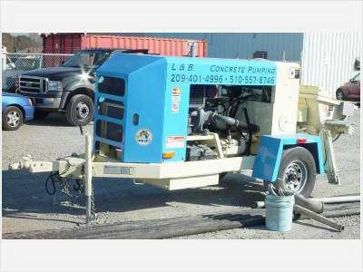 2006 Putzmeister Concrete Pump Trailer