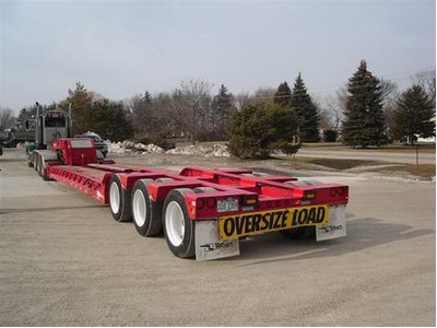 2005 Talbert 51 Ton Lowboy Trailer
