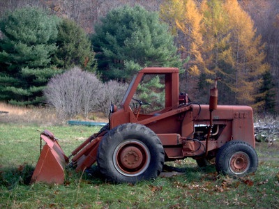M.F. shovel loader
