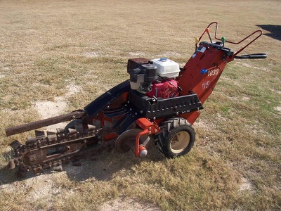 ditch  witch   walk behinds   and sit do
