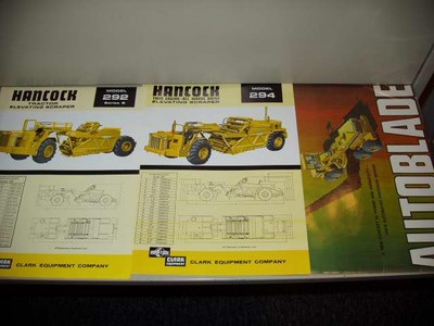 3 Brochures 2 Old Hancock & 1 Autoblade 