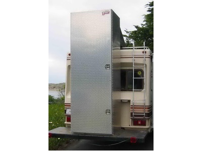 Lg. Aluminum Storage Container - Secure 