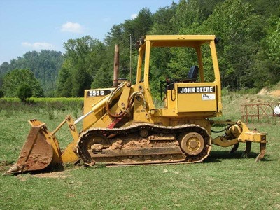 1999 555G Series IV John Deere Loader
